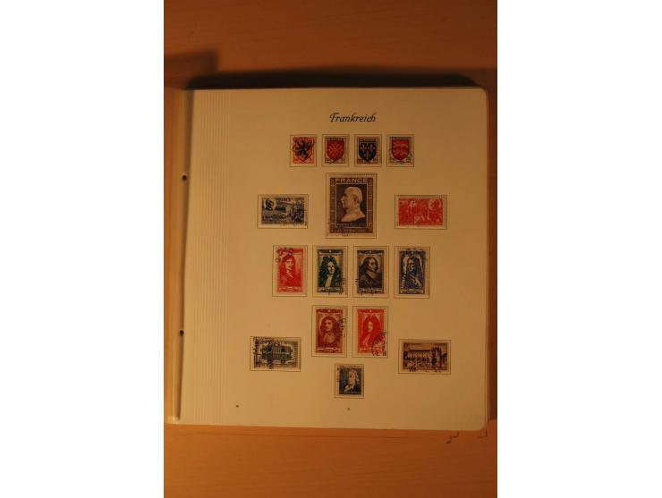 1849/2002, meist gestempelte Sammlung mit besseren Werten, teils stark unterschiedlicher Erhaltung, dazu gestempelte Sammlung