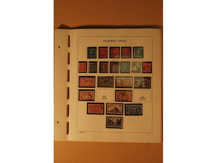 1849/2002, meist gestempelte Sammlung mit besseren Werten, teils stark unterschiedlicher Erhaltung, dazu gestempelte Sammlung