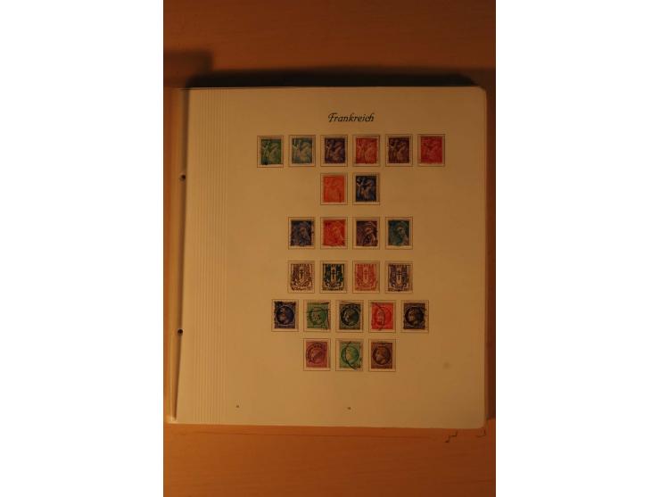 1849/2002, meist gestempelte Sammlung mit besseren Werten, teils stark unterschiedlicher Erhaltung, dazu gestempelte Sammlung