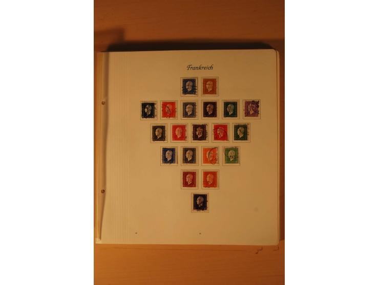 1849/2002, meist gestempelte Sammlung mit besseren Werten, teils stark unterschiedlicher Erhaltung, dazu gestempelte Sammlung