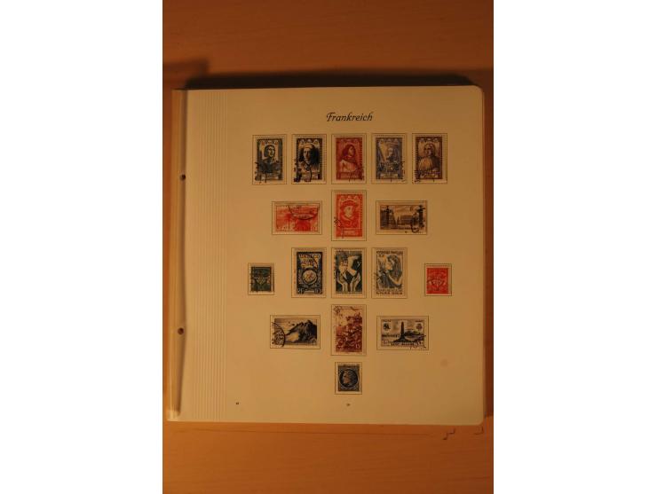 1849/2002, meist gestempelte Sammlung mit besseren Werten, teils stark unterschiedlicher Erhaltung, dazu gestempelte Sammlung