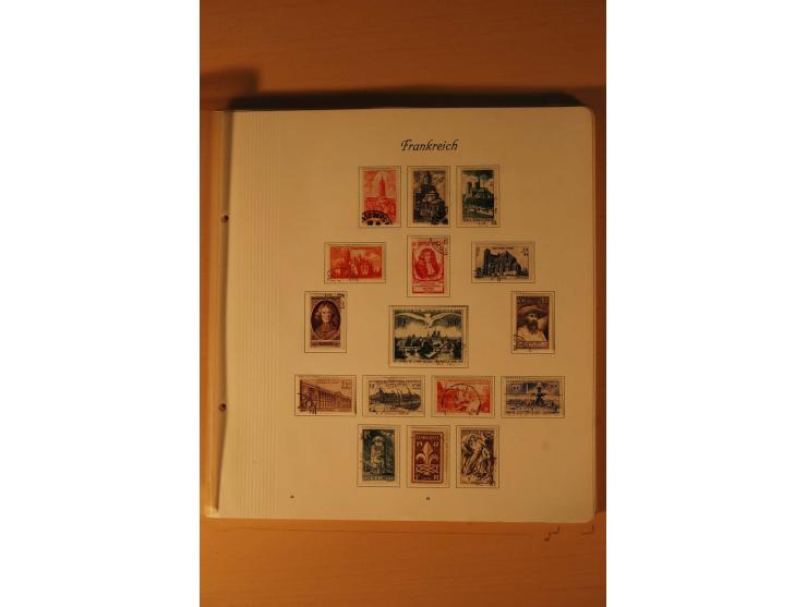 1849/2002, meist gestempelte Sammlung mit besseren Werten, teils stark unterschiedlicher Erhaltung, dazu gestempelte Sammlung