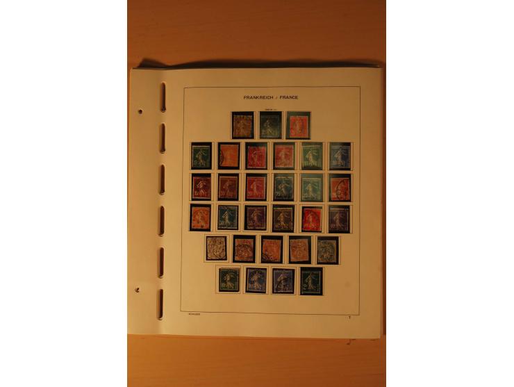1849/2002, meist gestempelte Sammlung mit besseren Werten, teils stark unterschiedlicher Erhaltung, dazu gestempelte Sammlung