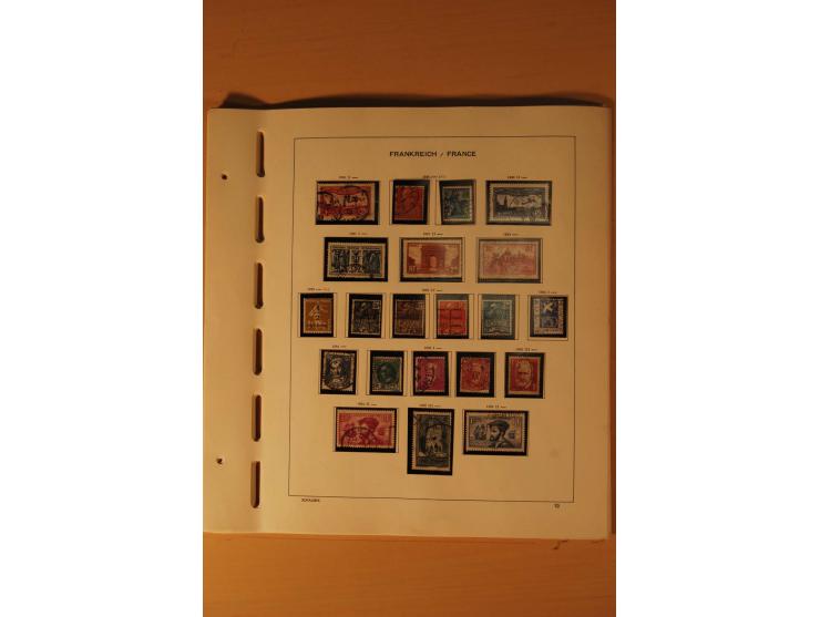 1849/2002, meist gestempelte Sammlung mit besseren Werten, teils stark unterschiedlicher Erhaltung, dazu gestempelte Sammlung