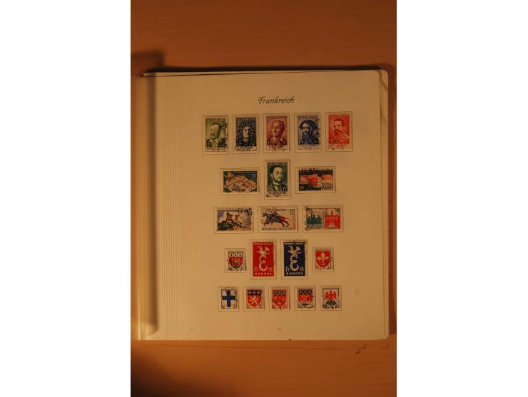 1849/2002, meist gestempelte Sammlung mit besseren Werten, teils stark unterschiedlicher Erhaltung, dazu gestempelte Sammlung