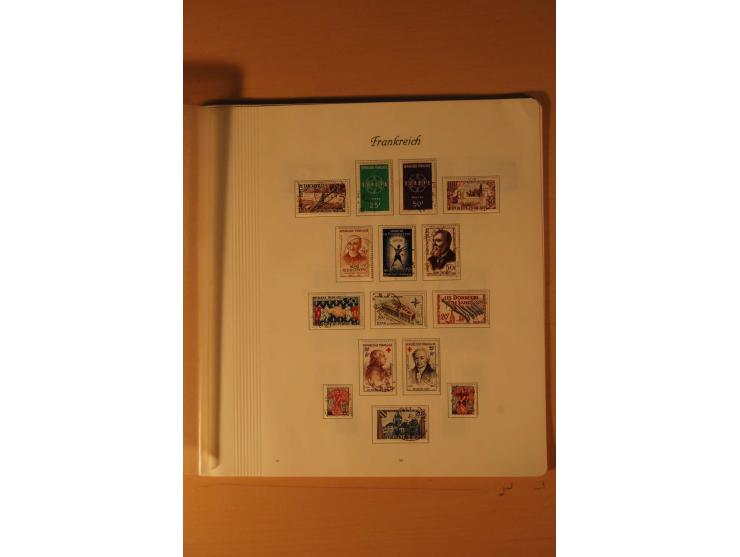 1849/2002, meist gestempelte Sammlung mit besseren Werten, teils stark unterschiedlicher Erhaltung, dazu gestempelte Sammlung