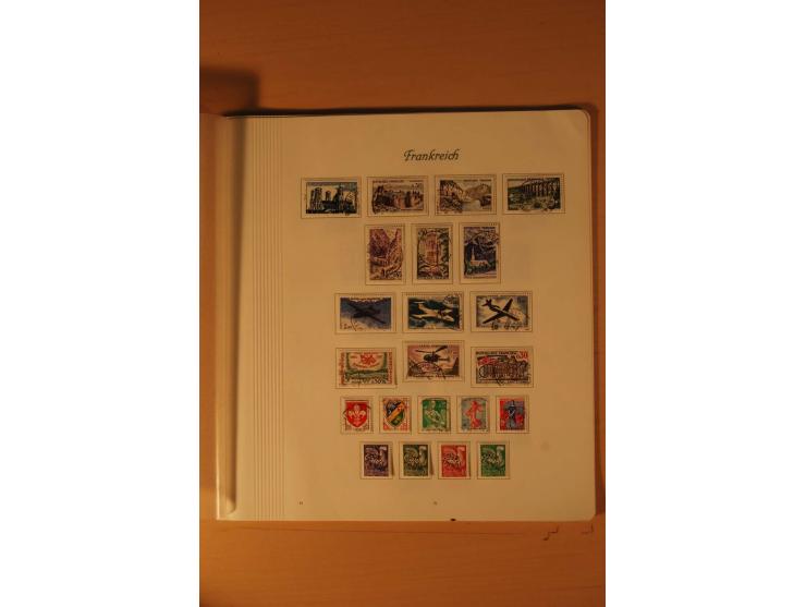 1849/2002, meist gestempelte Sammlung mit besseren Werten, teils stark unterschiedlicher Erhaltung, dazu gestempelte Sammlung