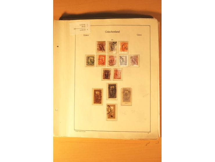 1886/1944, postfrische, ungebrauchte und gestempelte Sammlung mit guten Werten und Sätzen, Einheiten, Porto, Zwangszuschlagsm