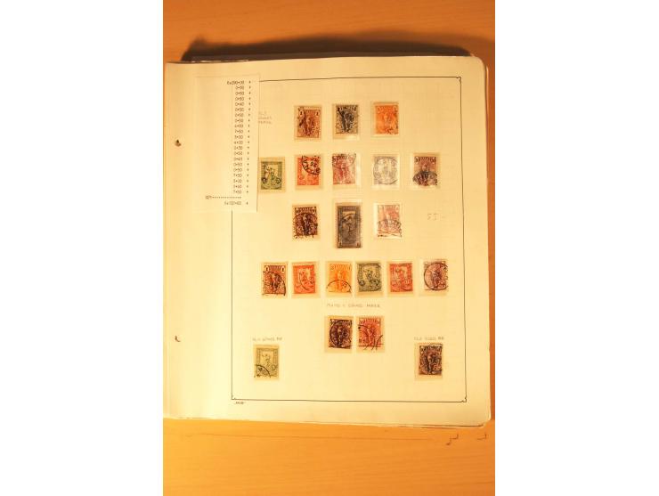1886/1944, postfrische, ungebrauchte und gestempelte Sammlung mit guten Werten und Sätzen, Einheiten, Porto, Zwangszuschlagsm