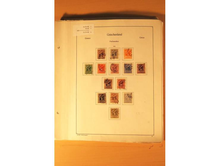 1886/1944, postfrische, ungebrauchte und gestempelte Sammlung mit guten Werten und Sätzen, Einheiten, Porto, Zwangszuschlagsm