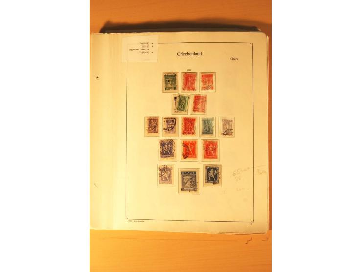 1886/1944, postfrische, ungebrauchte und gestempelte Sammlung mit guten Werten und Sätzen, Einheiten, Porto, Zwangszuschlagsm
