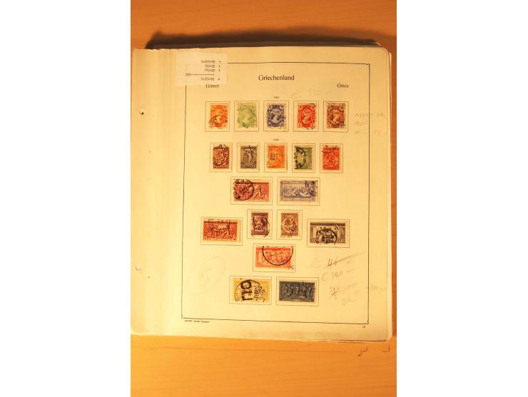 1886/1944, postfrische, ungebrauchte und gestempelte Sammlung mit guten Werten und Sätzen, Einheiten, Porto, Zwangszuschlagsm