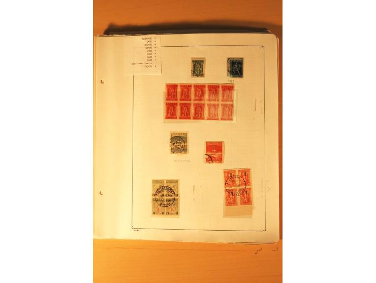 1886/1944, postfrische, ungebrauchte und gestempelte Sammlung mit guten Werten und Sätzen, Einheiten, Porto, Zwangszuschlagsm