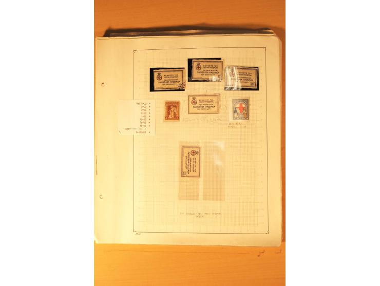 1886/1944, postfrische, ungebrauchte und gestempelte Sammlung mit guten Werten und Sätzen, Einheiten, Porto, Zwangszuschlagsm