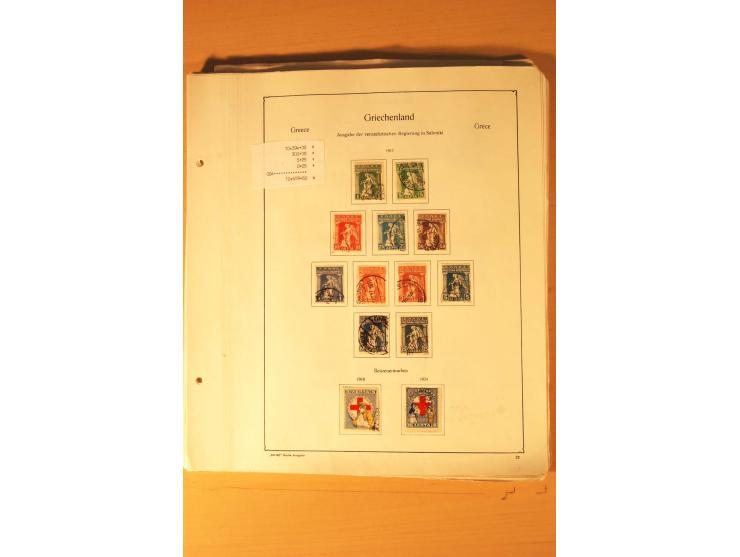 1886/1944, postfrische, ungebrauchte und gestempelte Sammlung mit guten Werten und Sätzen, Einheiten, Porto, Zwangszuschlagsm