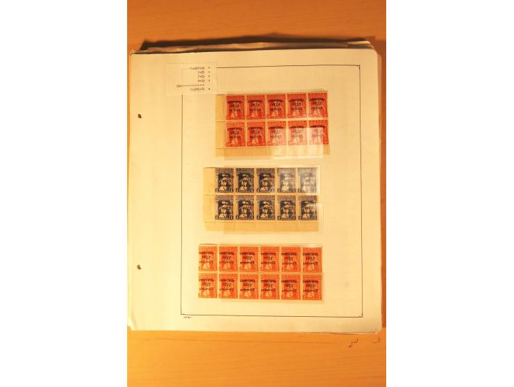 1886/1944, postfrische, ungebrauchte und gestempelte Sammlung mit guten Werten und Sätzen, Einheiten, Porto, Zwangszuschlagsm