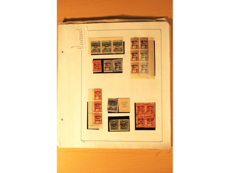 1886/1944, postfrische, ungebrauchte und gestempelte Sammlung mit guten Werten und Sätzen, Einheiten, Porto, Zwangszuschlagsm