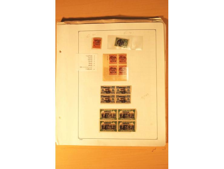 1886/1944, postfrische, ungebrauchte und gestempelte Sammlung mit guten Werten und Sätzen, Einheiten, Porto, Zwangszuschlagsm