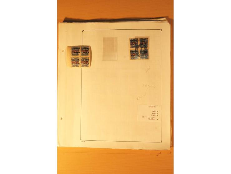 1886/1944, postfrische, ungebrauchte und gestempelte Sammlung mit guten Werten und Sätzen, Einheiten, Porto, Zwangszuschlagsm