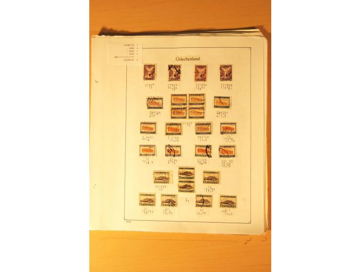 1886/1944, postfrische, ungebrauchte und gestempelte Sammlung mit guten Werten und Sätzen, Einheiten, Porto, Zwangszuschlagsm