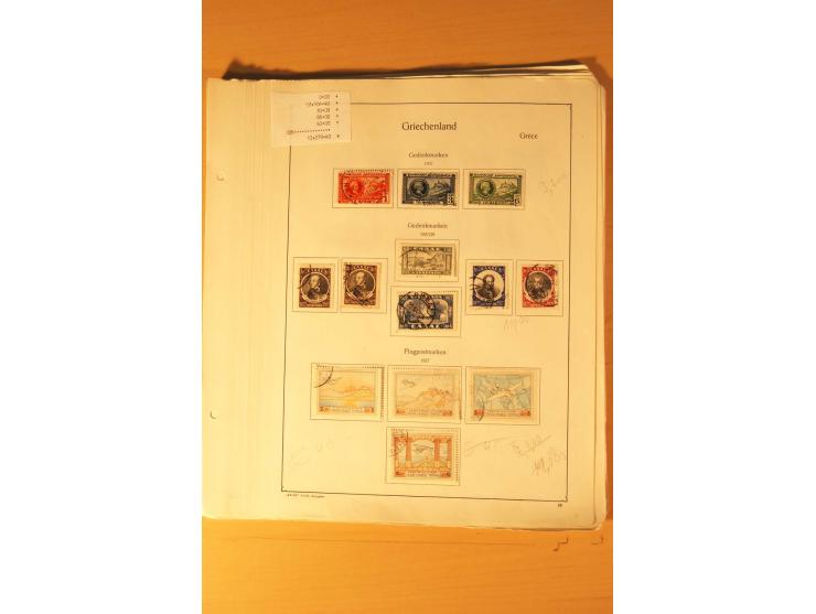 1886/1944, postfrische, ungebrauchte und gestempelte Sammlung mit guten Werten und Sätzen, Einheiten, Porto, Zwangszuschlagsm