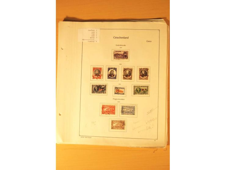 1886/1944, postfrische, ungebrauchte und gestempelte Sammlung mit guten Werten und Sätzen, Einheiten, Porto, Zwangszuschlagsm