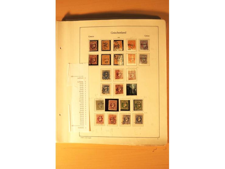 1886/1944, postfrische, ungebrauchte und gestempelte Sammlung mit guten Werten und Sätzen, Einheiten, Porto, Zwangszuschlagsm