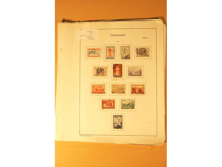 1886/1944, postfrische, ungebrauchte und gestempelte Sammlung mit guten Werten und Sätzen, Einheiten, Porto, Zwangszuschlagsm