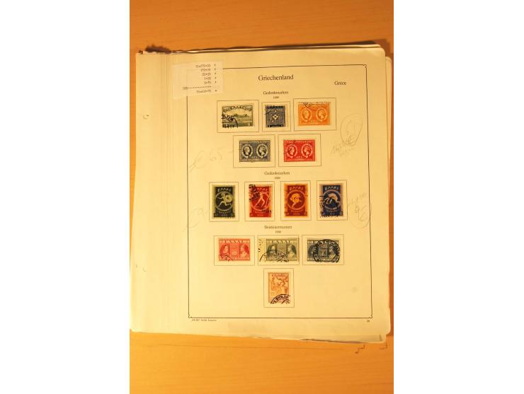 1886/1944, postfrische, ungebrauchte und gestempelte Sammlung mit guten Werten und Sätzen, Einheiten, Porto, Zwangszuschlagsm