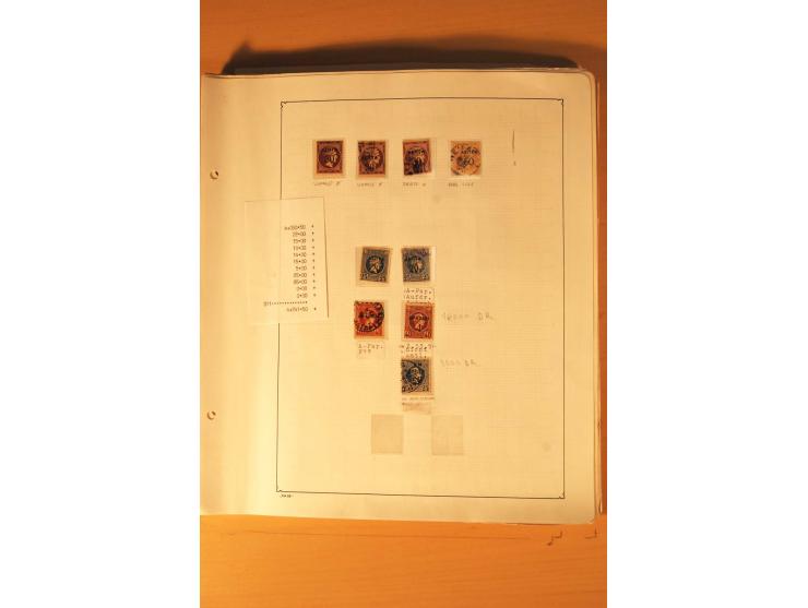 1886/1944, postfrische, ungebrauchte und gestempelte Sammlung mit guten Werten und Sätzen, Einheiten, Porto, Zwangszuschlagsm