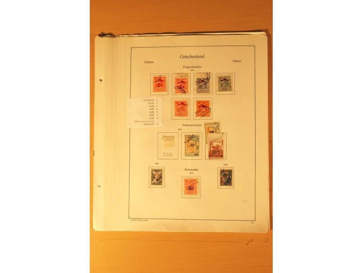 1886/1944, postfrische, ungebrauchte und gestempelte Sammlung mit guten Werten und Sätzen, Einheiten, Porto, Zwangszuschlagsm