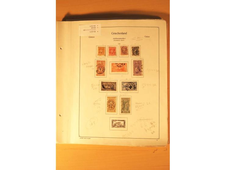 1886/1944, postfrische, ungebrauchte und gestempelte Sammlung mit guten Werten und Sätzen, Einheiten, Porto, Zwangszuschlagsm