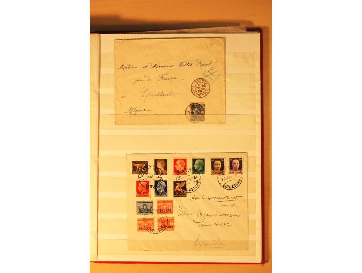 1929, postfrischer, ungebrauchter und gestempelter Posten der Aufdruckmarken, dabei Einheiten, dazu Kreta ab 1899