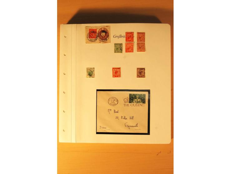 1841/2006, postfrische, ungebrauchte und gestempelte Sammlung, dazu Doubletten und Markenheftchen, im großen Karton