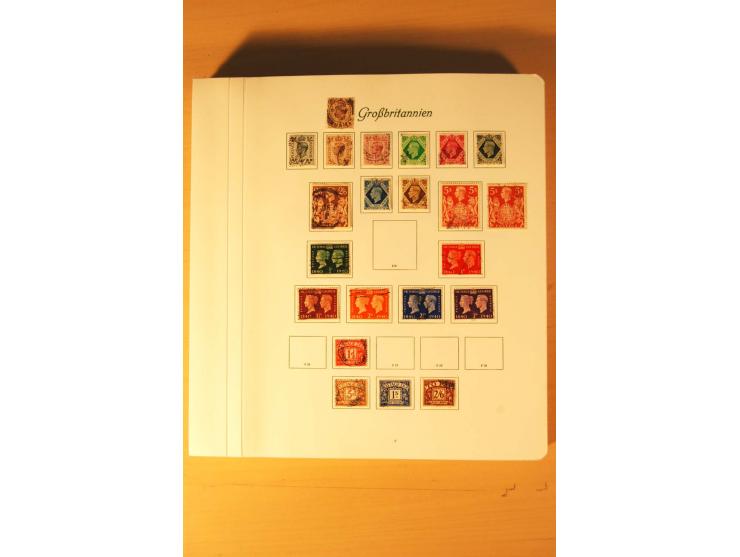 1841/2006, postfrische, ungebrauchte und gestempelte Sammlung, dazu Doubletten und Markenheftchen, im großen Karton