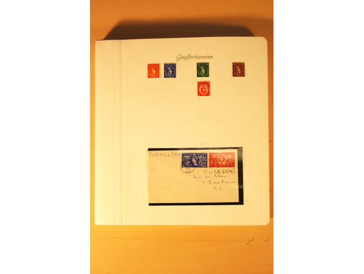 1841/2006, postfrische, ungebrauchte und gestempelte Sammlung, dazu Doubletten und Markenheftchen, im großen Karton