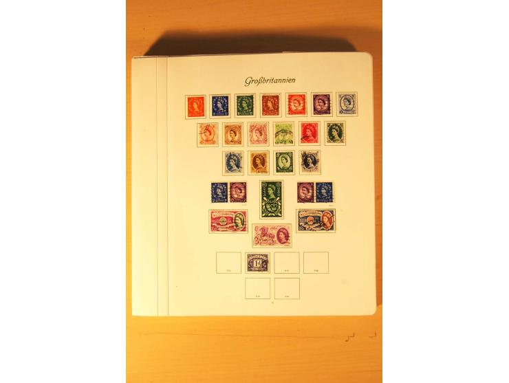 1841/2006, postfrische, ungebrauchte und gestempelte Sammlung, dazu Doubletten und Markenheftchen, im großen Karton