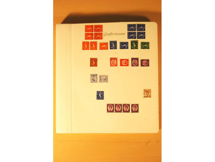 1841/2006, postfrische, ungebrauchte und gestempelte Sammlung, dazu Doubletten und Markenheftchen, im großen Karton