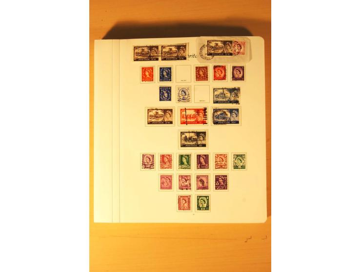 1841/2006, postfrische, ungebrauchte und gestempelte Sammlung, dazu Doubletten und Markenheftchen, im großen Karton