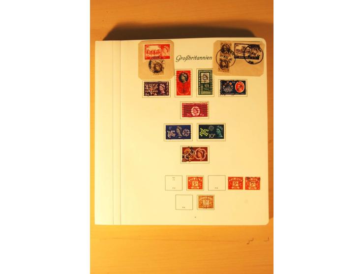 1841/2006, postfrische, ungebrauchte und gestempelte Sammlung, dazu Doubletten und Markenheftchen, im großen Karton