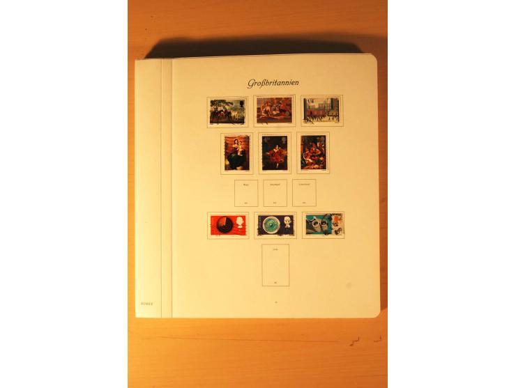 1841/2006, postfrische, ungebrauchte und gestempelte Sammlung, dazu Doubletten und Markenheftchen, im großen Karton