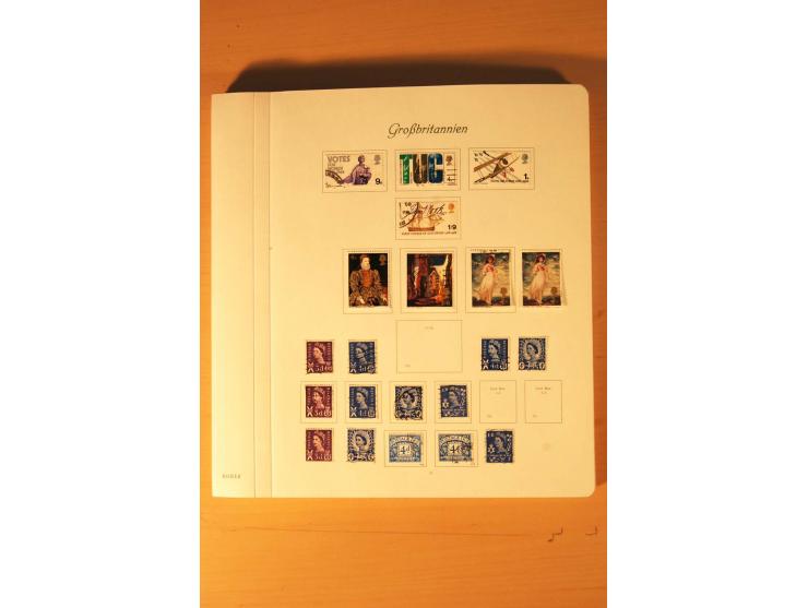 1841/2006, postfrische, ungebrauchte und gestempelte Sammlung, dazu Doubletten und Markenheftchen, im großen Karton