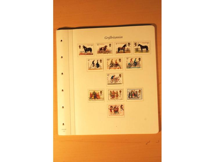 1841/2006, postfrische, ungebrauchte und gestempelte Sammlung, dazu Doubletten und Markenheftchen, im großen Karton