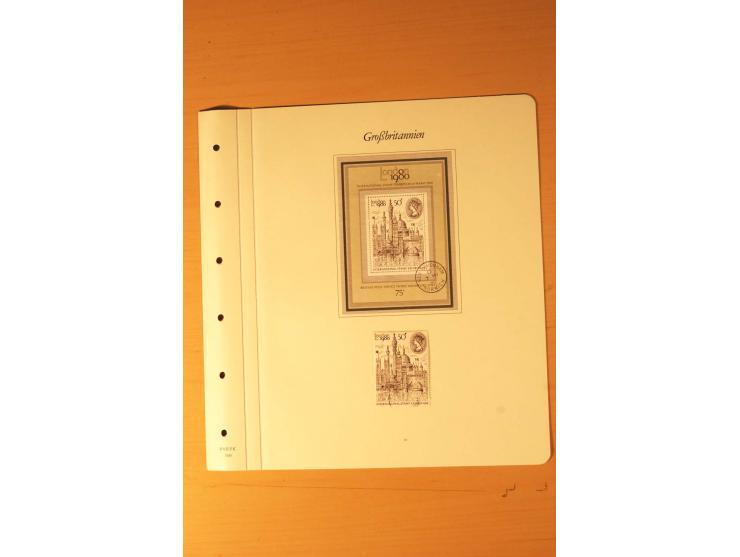 1841/2006, postfrische, ungebrauchte und gestempelte Sammlung, dazu Doubletten und Markenheftchen, im großen Karton
