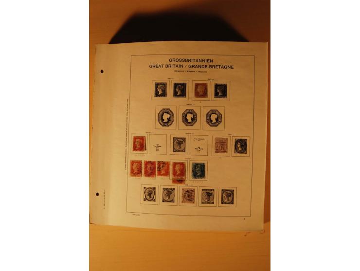 1841/1999, gestempelte Sammlung, dazu Alderney, Guernsey, Jersey und Irland