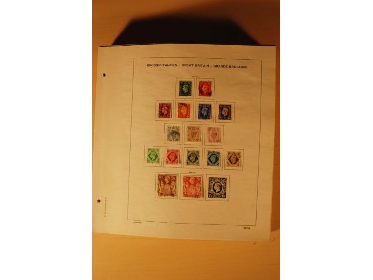 1841/1999, gestempelte Sammlung, dazu Alderney, Guernsey, Jersey und Irland