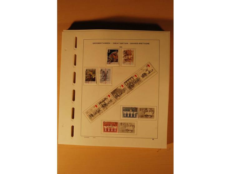 1841/1999, gestempelte Sammlung, dazu Alderney, Guernsey, Jersey und Irland