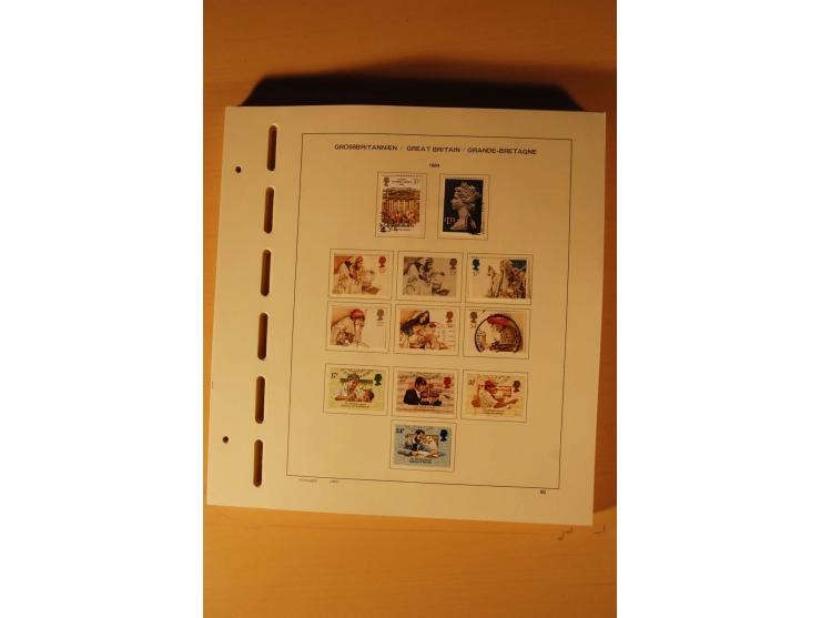 1841/1999, gestempelte Sammlung, dazu Alderney, Guernsey, Jersey und Irland
