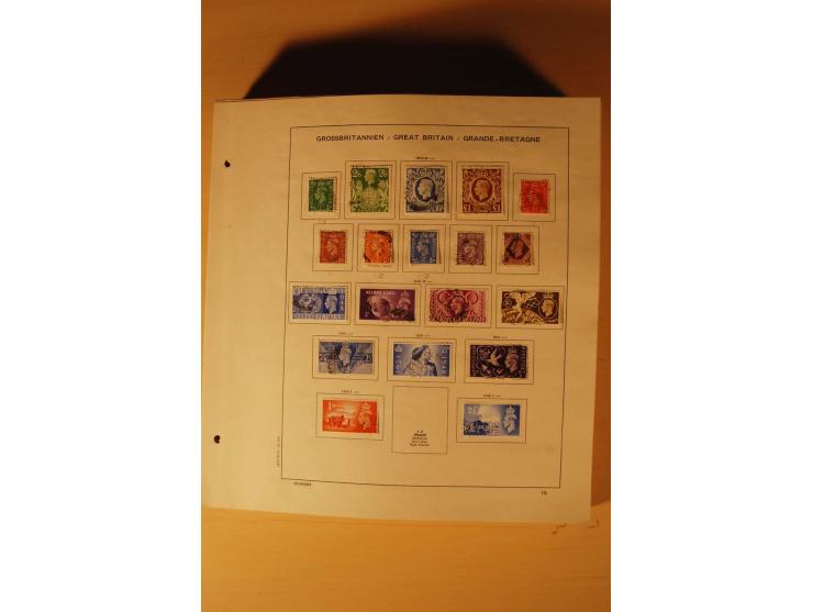 1841/1999, gestempelte Sammlung, dazu Alderney, Guernsey, Jersey und Irland