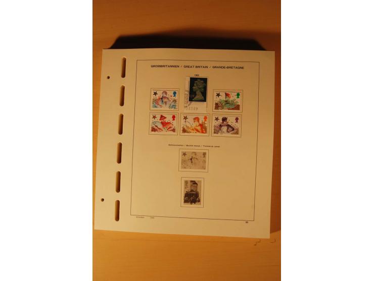 1841/1999, gestempelte Sammlung, dazu Alderney, Guernsey, Jersey und Irland